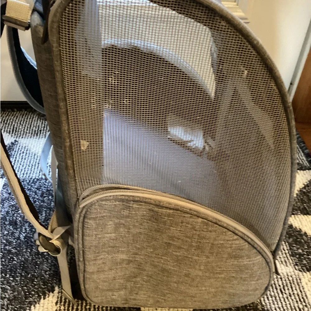 Lollimeow Pet Rolling Carrier Backpack